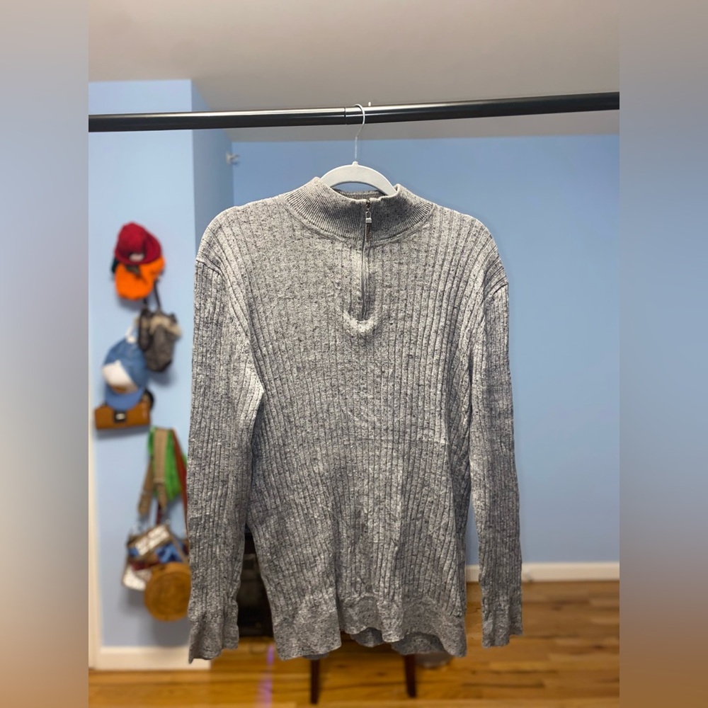 Grey turtle neck sweater NWT